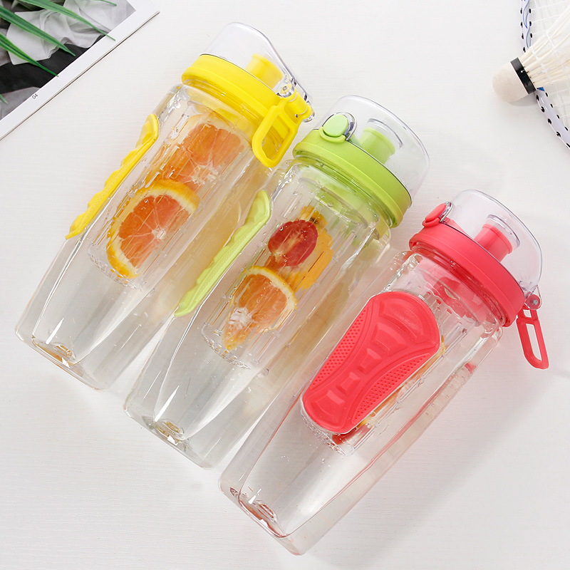 Tea Infuser Plastic Water Bottle 1149-32oz