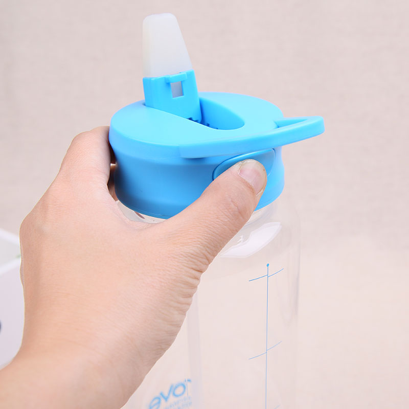 Transparent Plastic Water Bottle 1000Z-1000ml