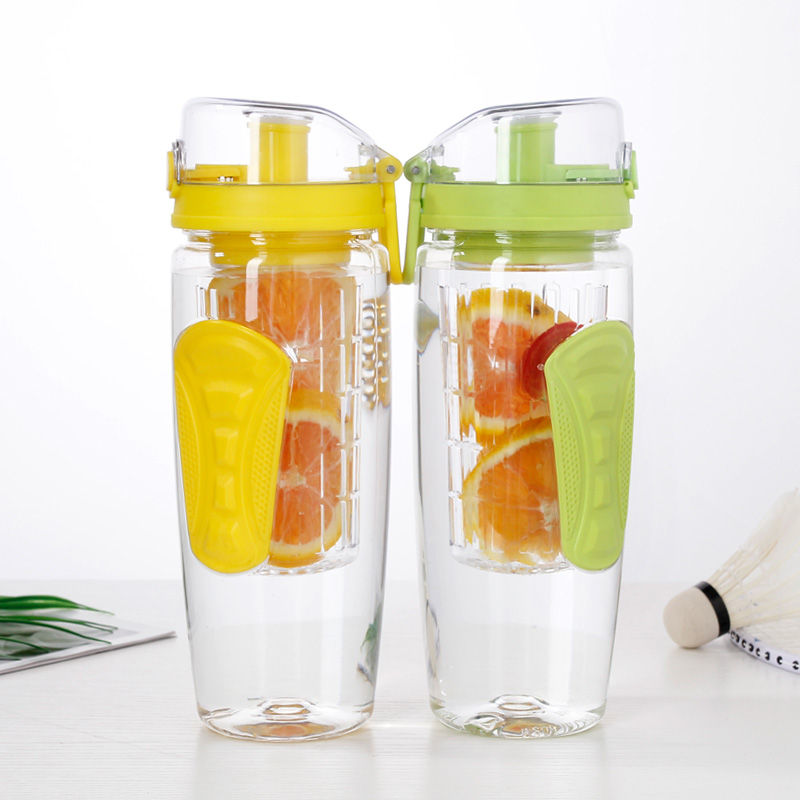 Tea Infuser Plastic Water Bottle 1149-32oz