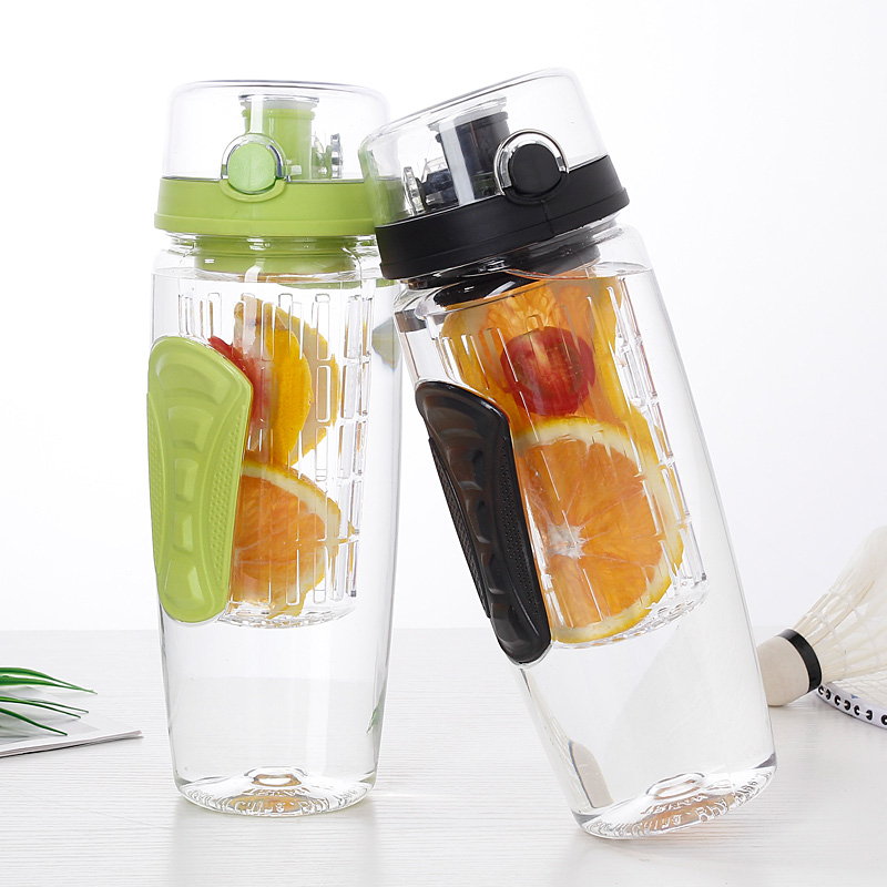 Tea Infuser Plastic Water Bottle 1149-32oz