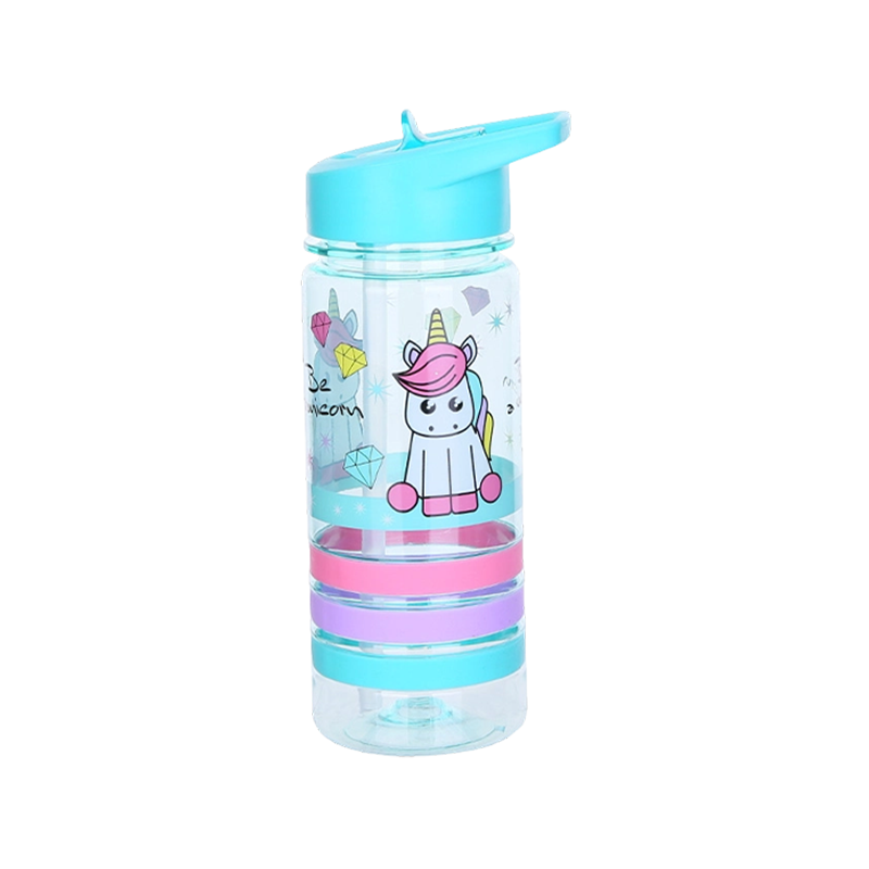 Five Stripe Vibrant Plastic Water Bottle 500ml/700ml