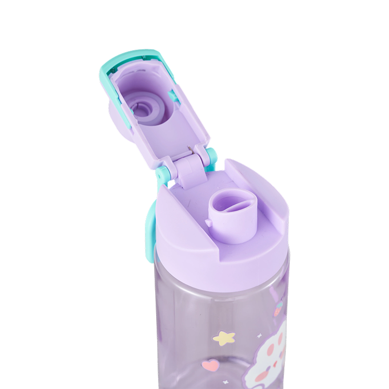 New Lid Plastic Water Bottle 500ml/800ml