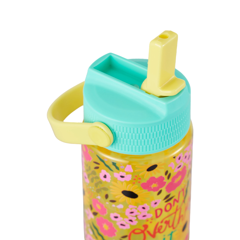 Handle Lid Plastic Water Bottle 500ml/800ml