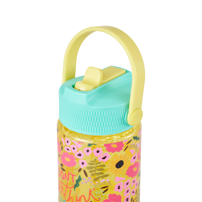Handle Lid Plastic Water Bottle 500ml/800ml