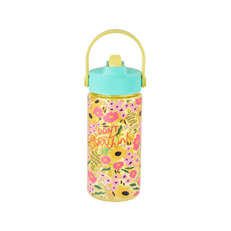 Handle Lid Plastic Water Bottle 500ml/800ml