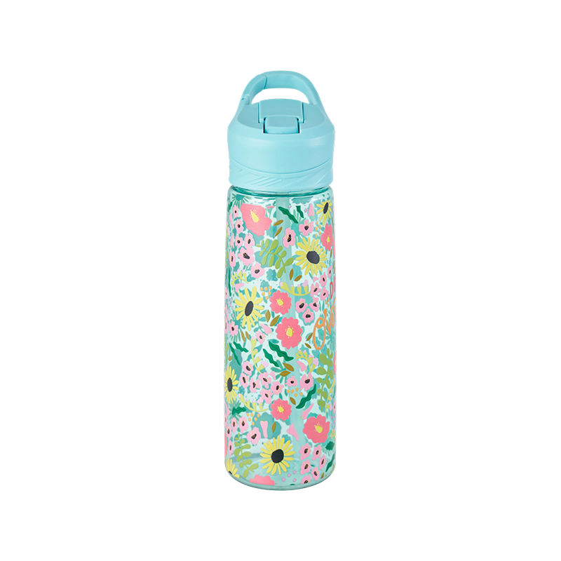 Flip Lid Plastic Water Bottle 800ml