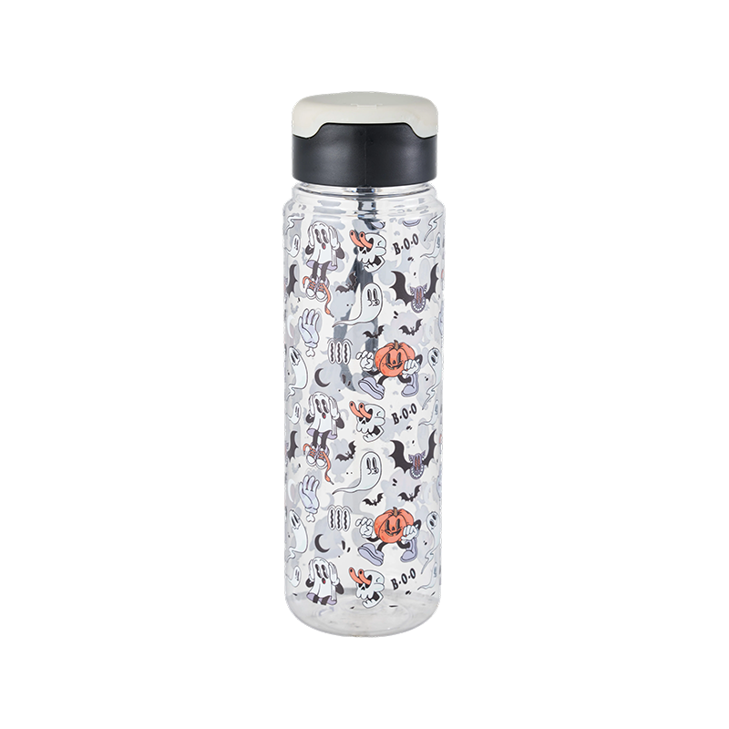 Push Lid Plastic Water Bottle 500ml/800ml