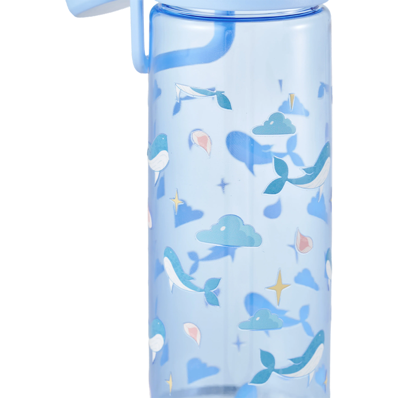 New Lid Plastic Water Bottle 500ml/800ml