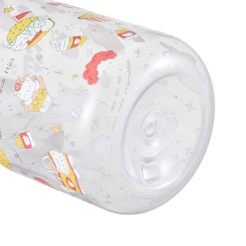 New Lid Plastic Water Bottle 500ml/800ml