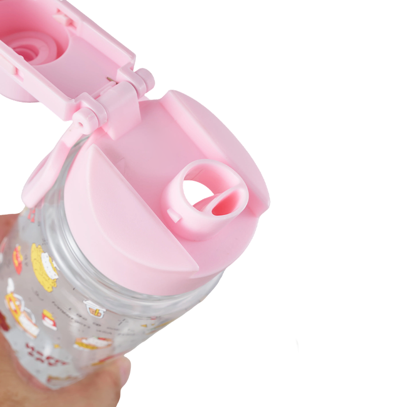 New Lid Plastic Water Bottle 500ml/800ml