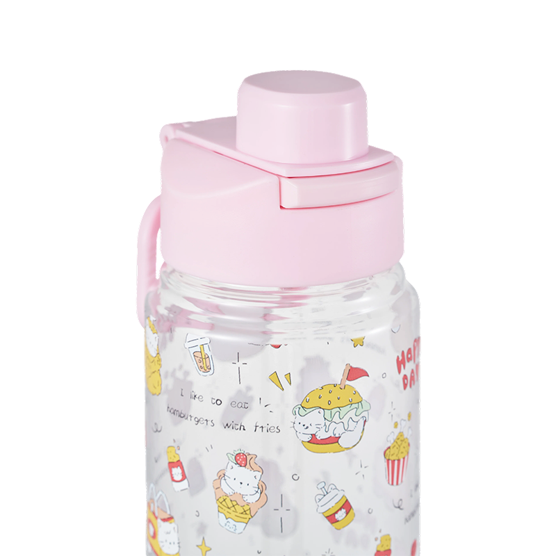 New Lid Plastic Water Bottle 500ml/800ml
