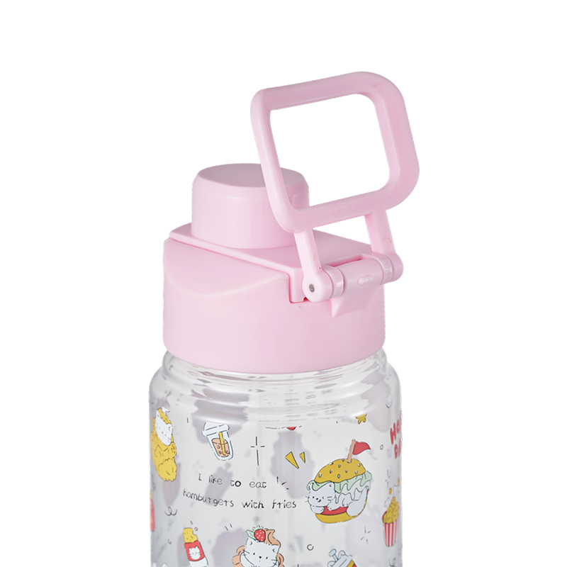 New Lid Plastic Water Bottle 500ml/800ml