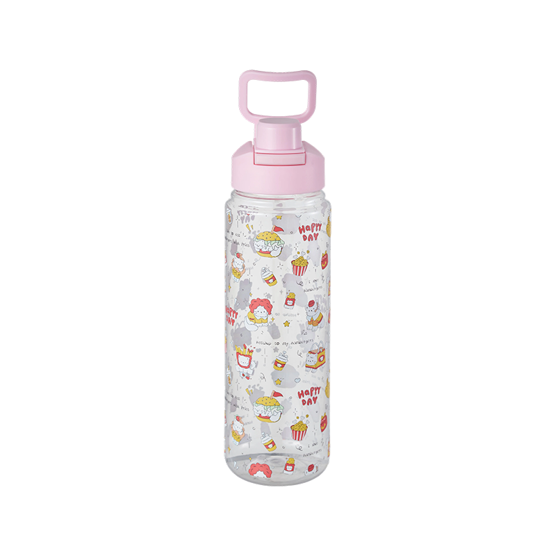 New Lid Plastic Water Bottle 500ml/800ml