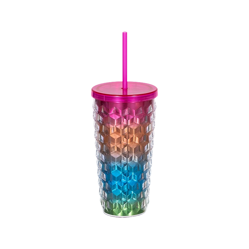 Diamond Patterned Texture Tumbler DF9098Z