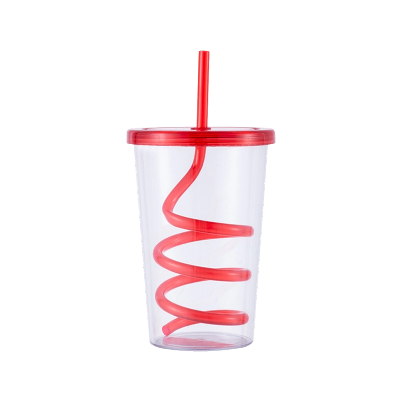 Rotating Straw Tumbler 9090-21oz