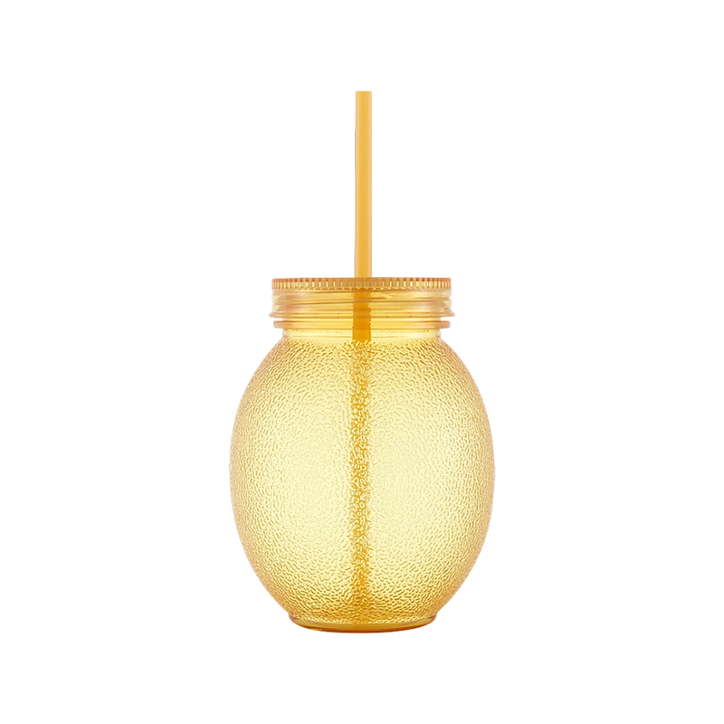 Lemon Shape Wide Mouth Bottle 1873L-700ml