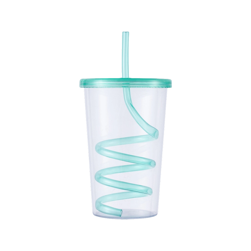 Rotating Straw Tumbler 9090-21oz