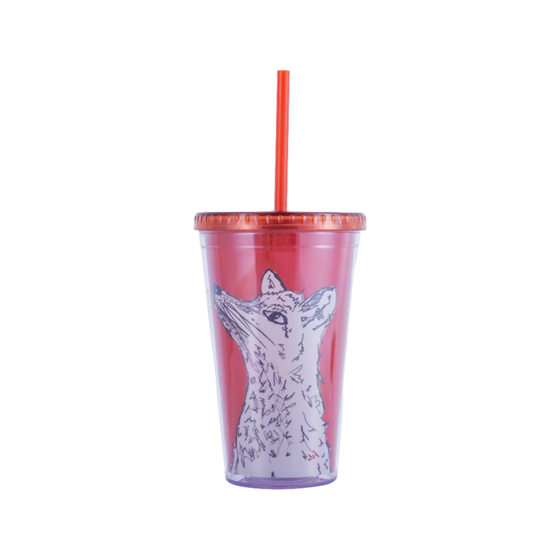 Wide Mouth Straw Tumbler 9088C-16oz