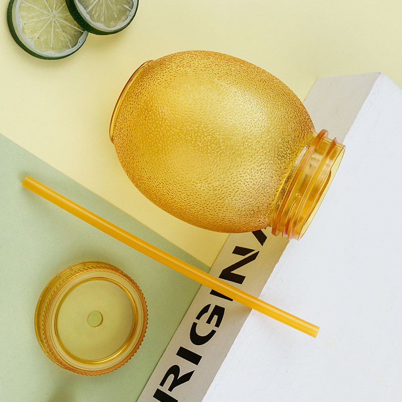 Lemon Shape Wide Mouth Bottle 1873L-700ml