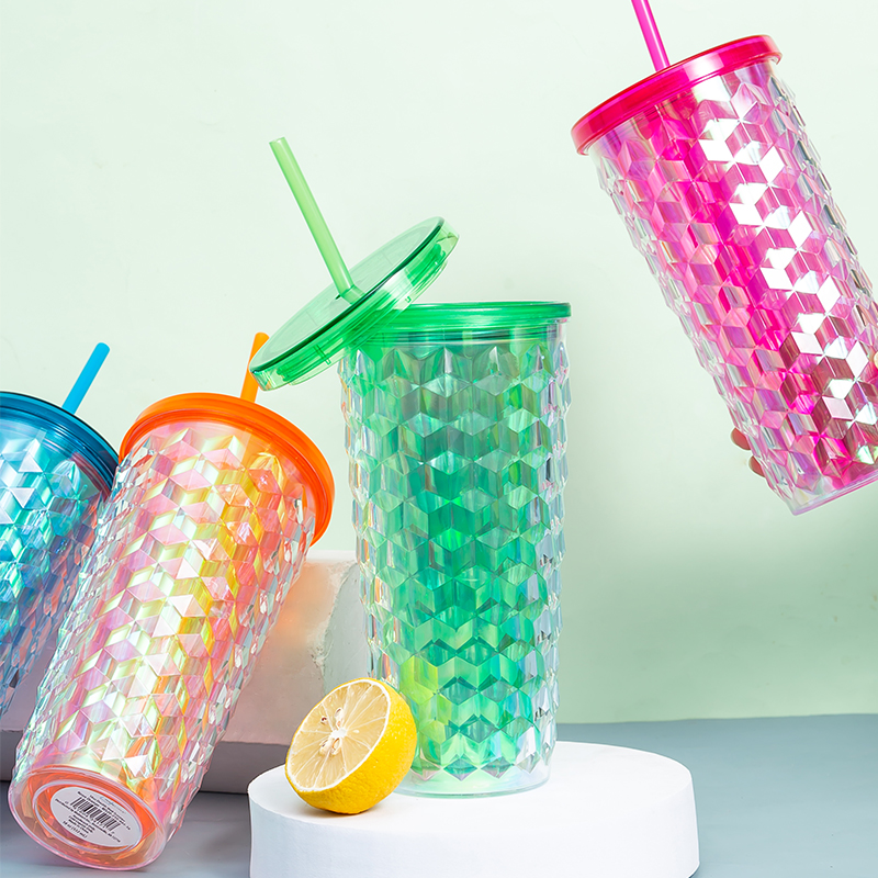 Diamond Patterned Texture Tumbler DF9098Z