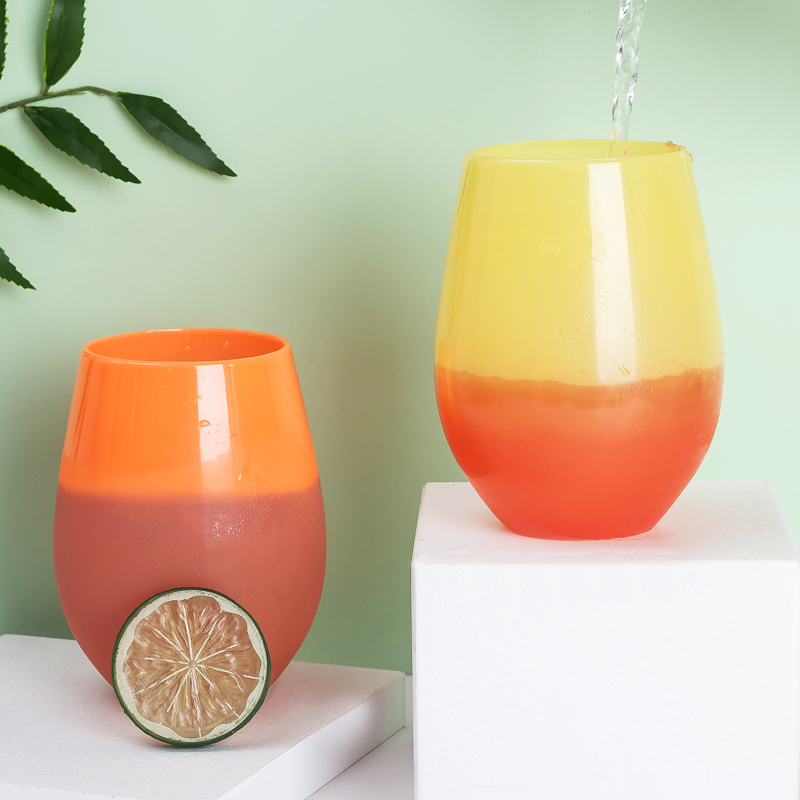 Color Changing Egg Shape Wine Tumbler 8080-580ml