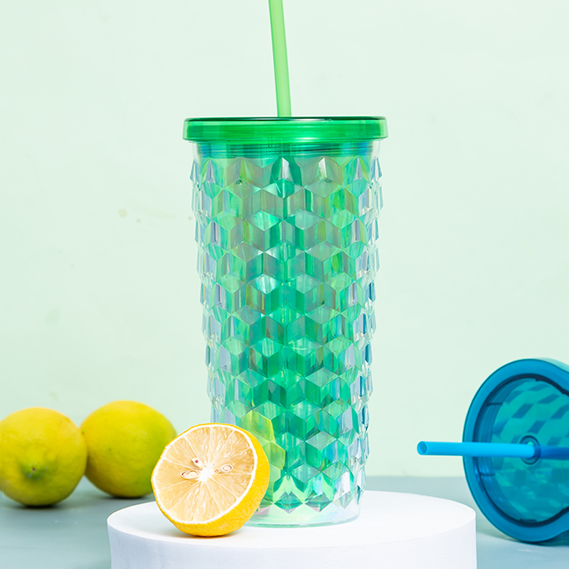 Diamond Patterned Texture Tumbler DF9098Z