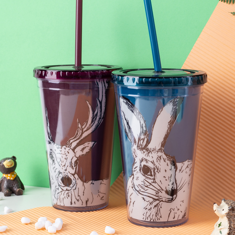 Wide Mouth Straw Tumbler 9088C-16oz