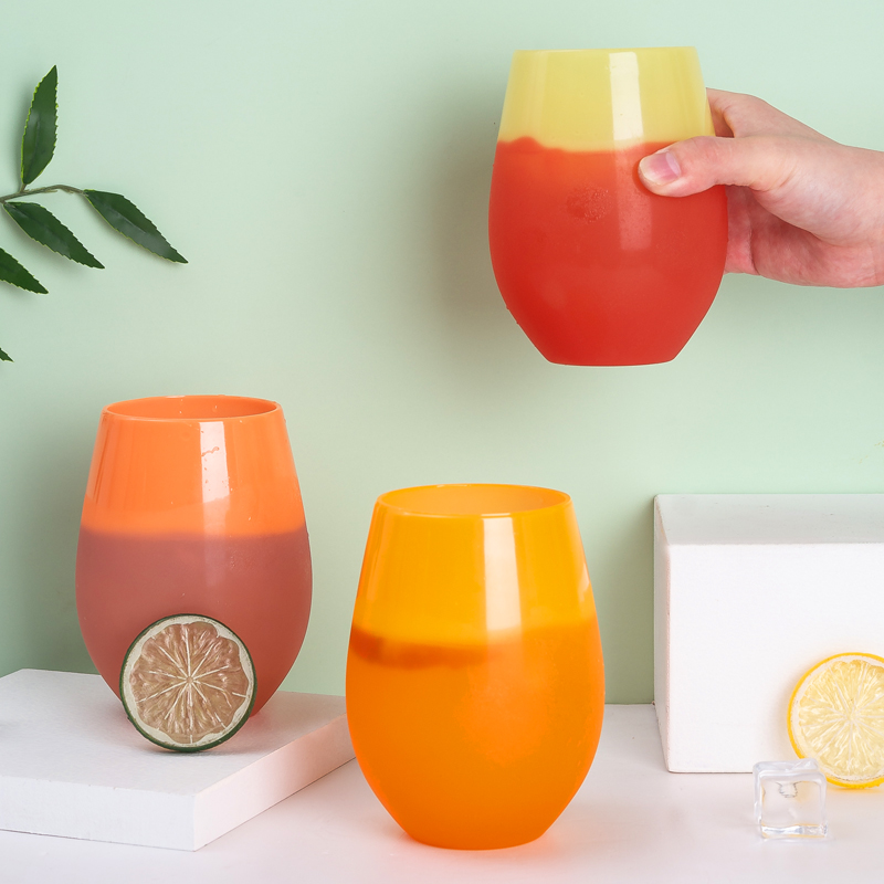 Color Changing Egg Shape Wine Tumbler 8080-580ml