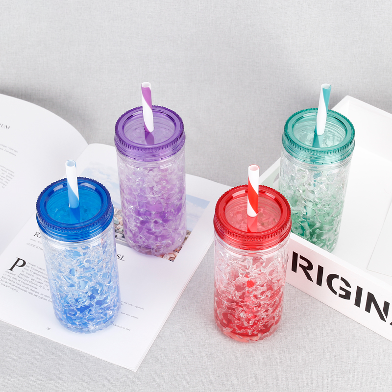 Kids Double Wall Gel Water Tumbler 1583-350ml