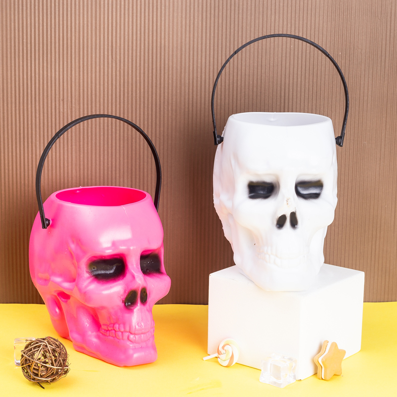 Halloween-themed Candy Buckets