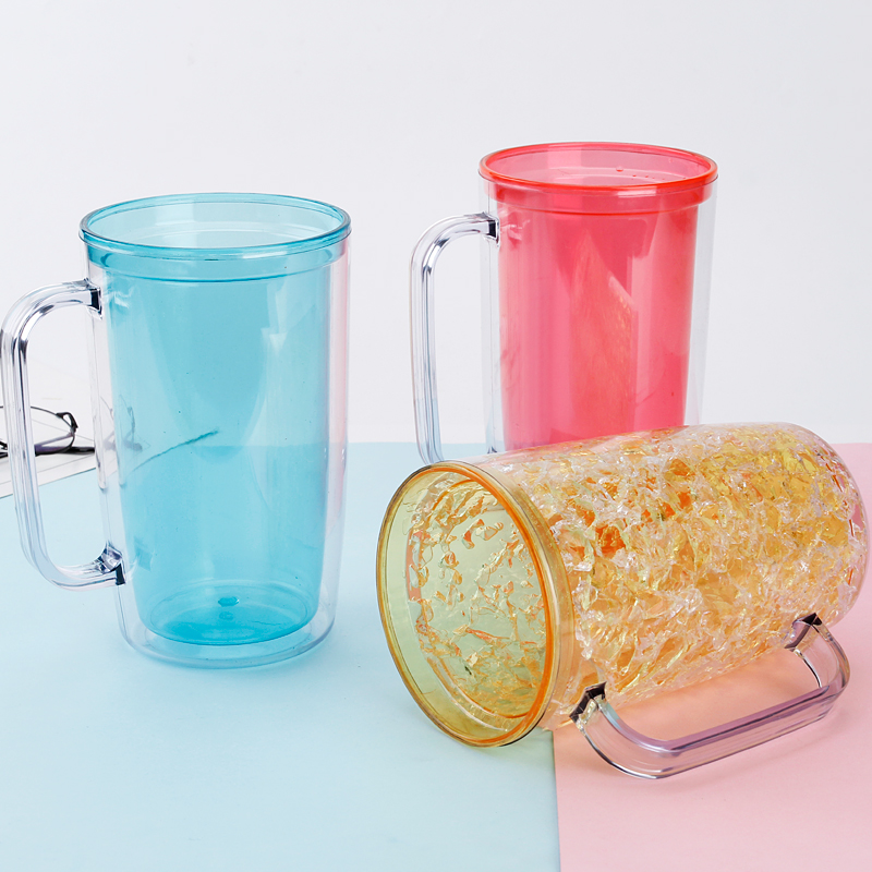 Handle Wide Mouth Tumbler 1786-28oz