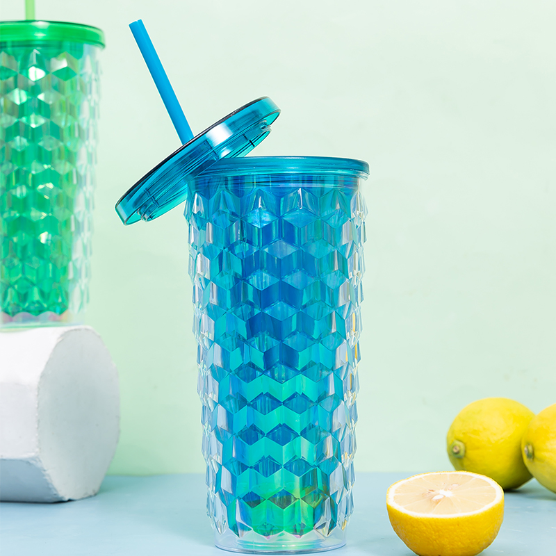 Diamond Patterned Texture Tumbler DF9098Z