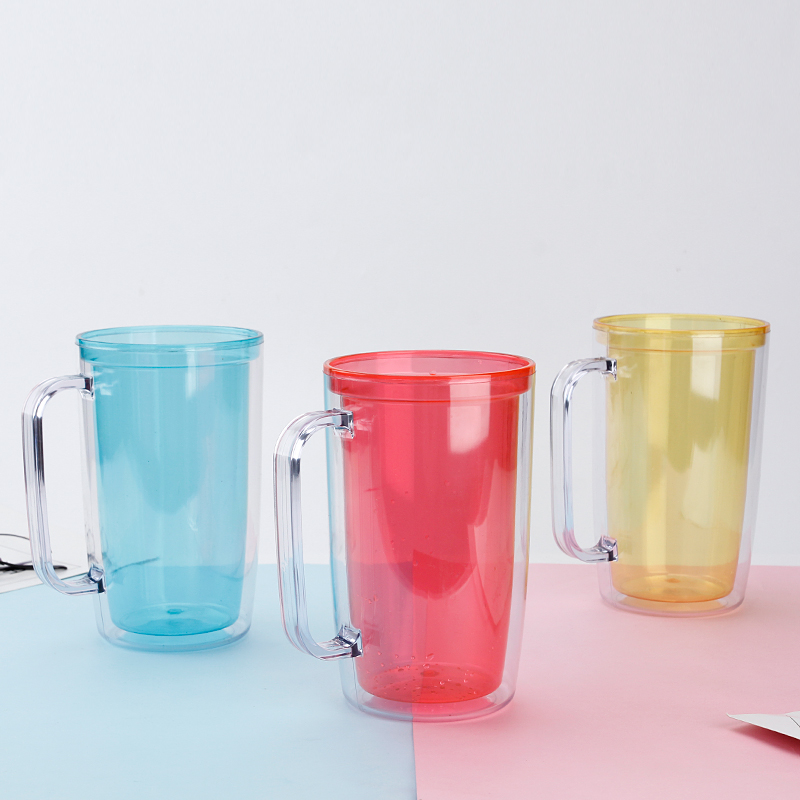 Handle Wide Mouth Tumbler 1786-28oz