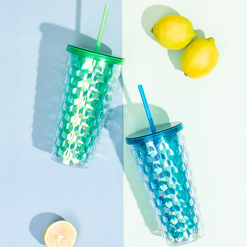Diamond Patterned Texture Tumbler DF9098Z