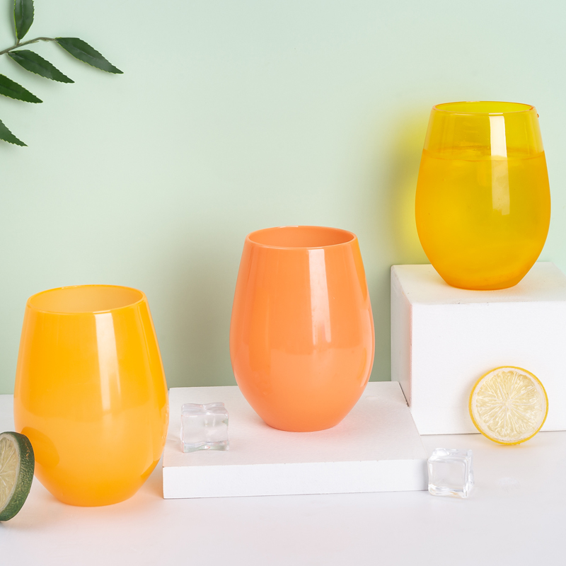 Color Changing Egg Shape Wine Tumbler 8080-580ml