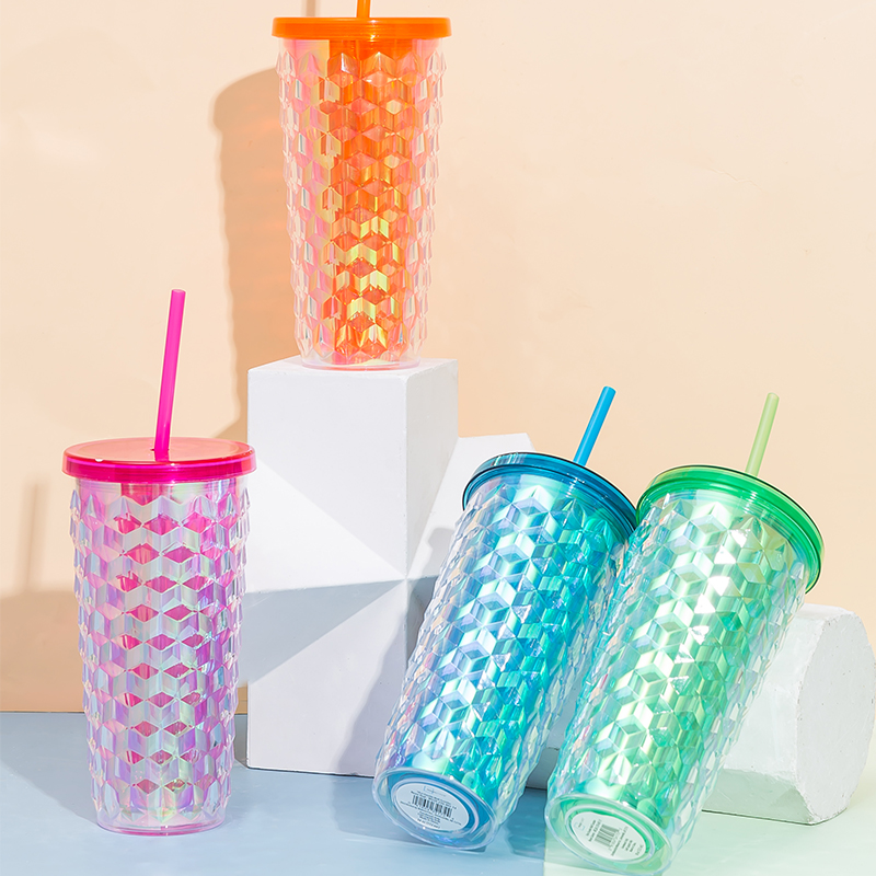 Diamond Patterned Texture Tumbler DF9098Z