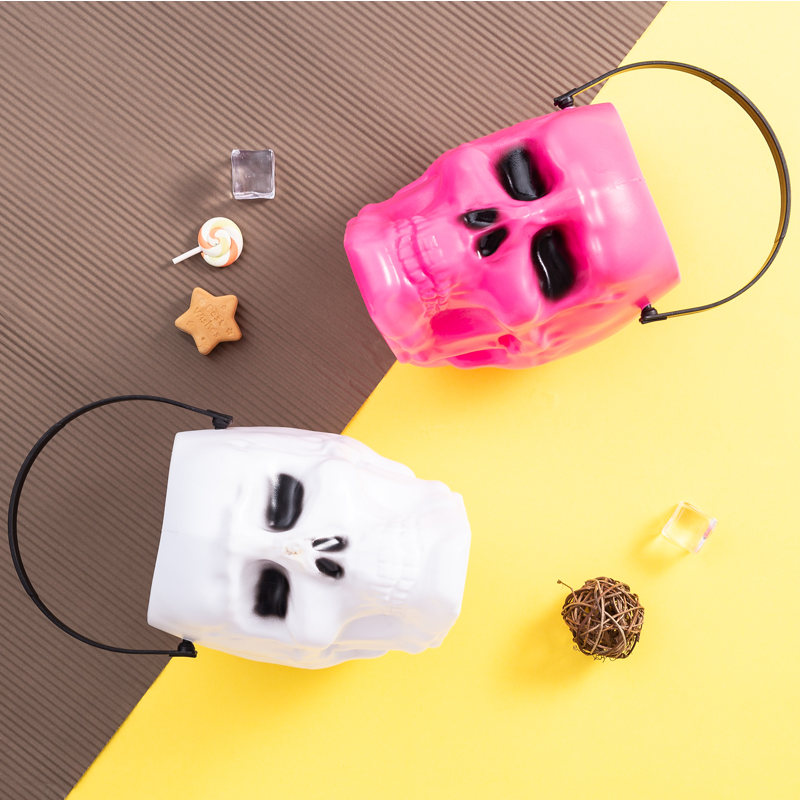 Halloween-themed Candy Buckets