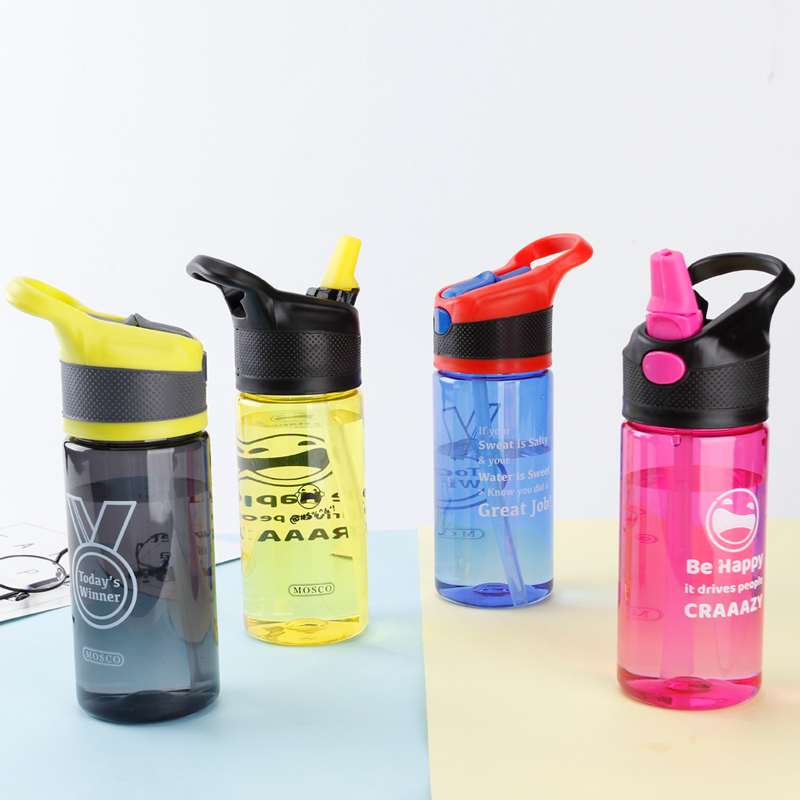 Kids Water Bottle With C-Shaped Lid 1667C 500ml