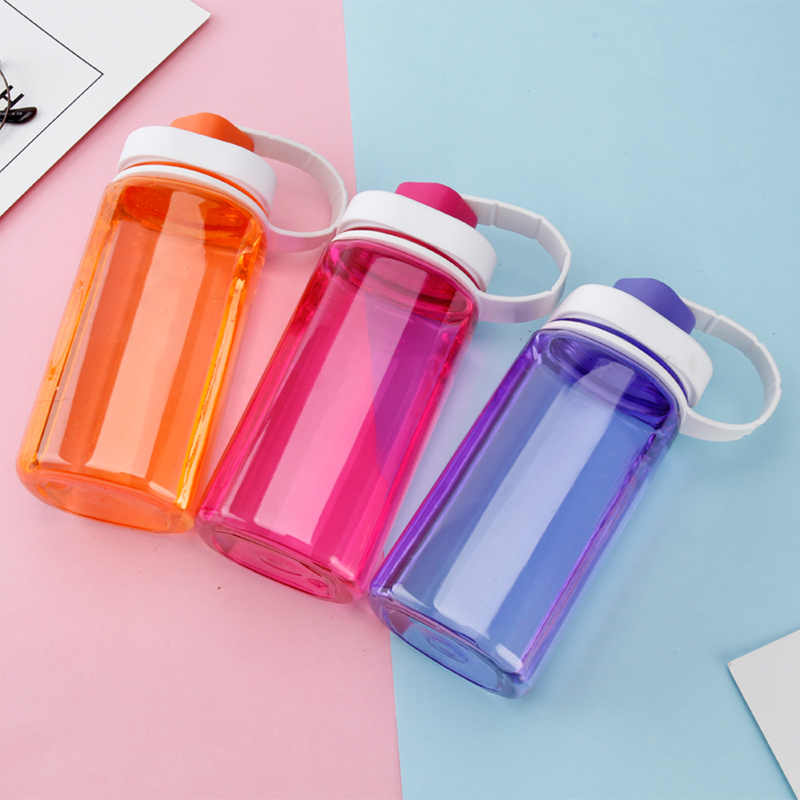 Square Plastic Water Bottle 1806 520ml
