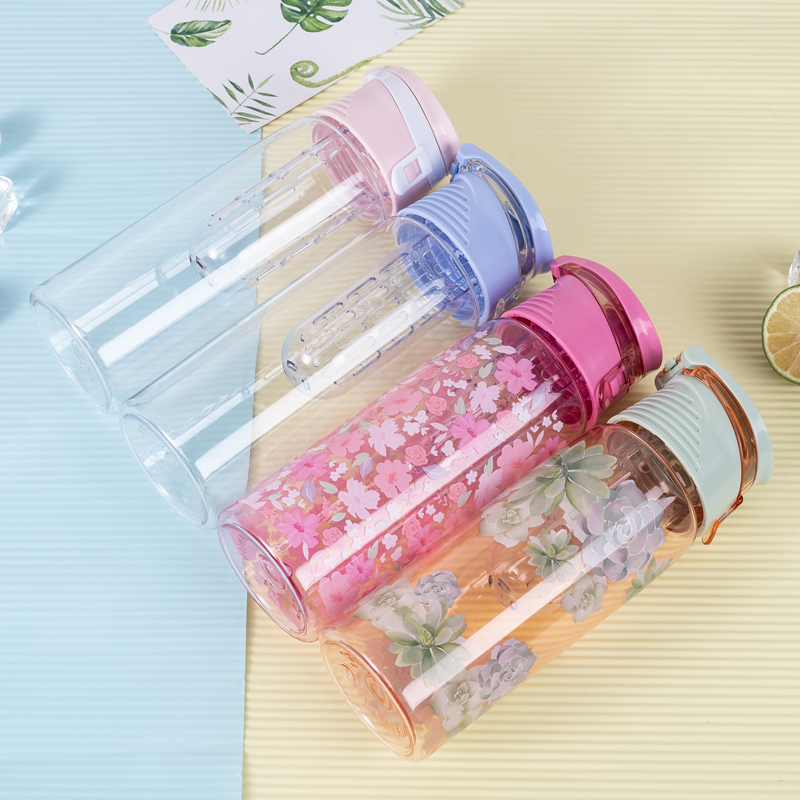 Portable Fruit Tea Water Bottle H2019119 700ml