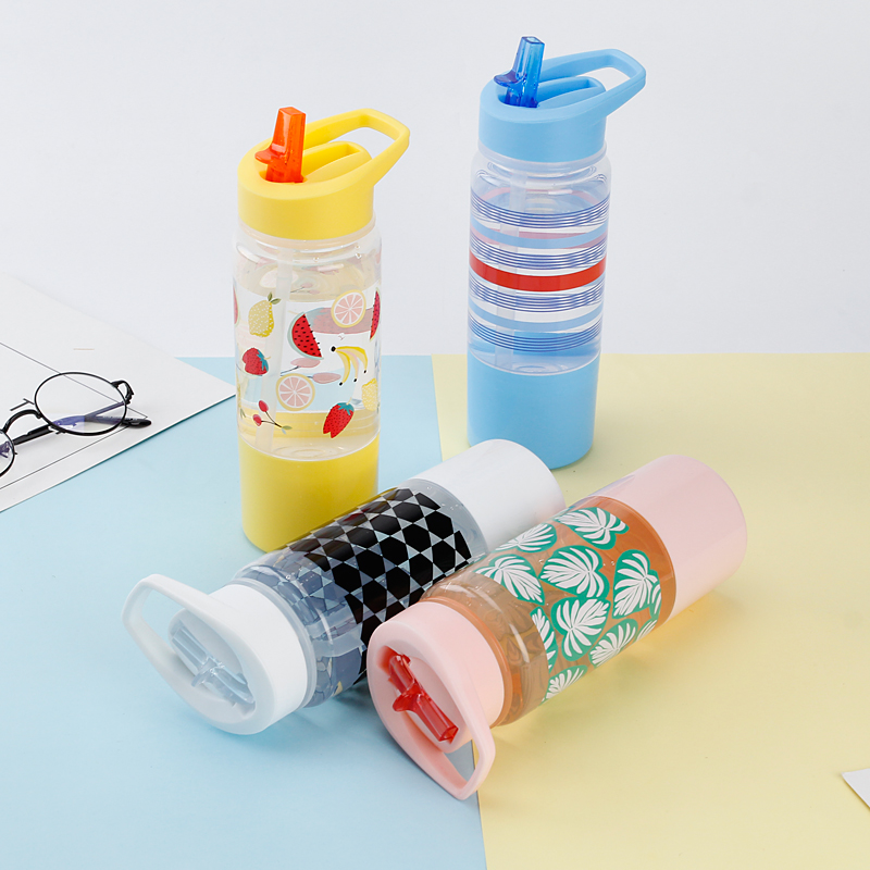 Snack Cup Style Plastic Water Bottle 9688 580ml