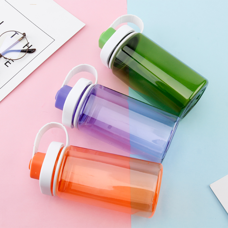 Square Plastic Water Bottle 1806 520ml