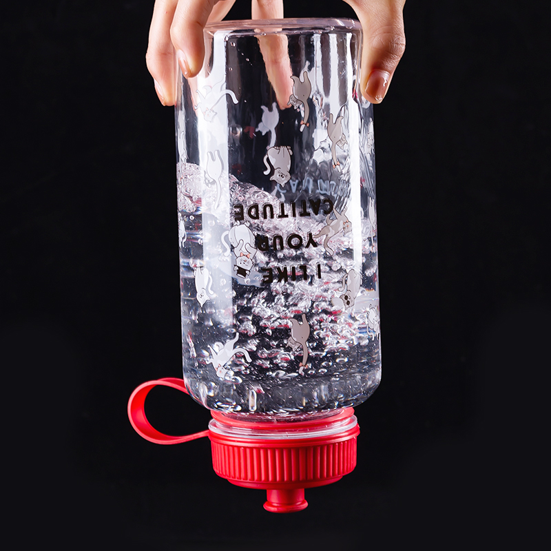Straight Body Water Bottle With Spout DF1000 1L