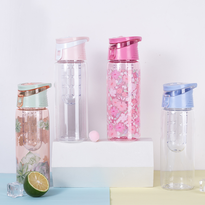 Portable Fruit Tea Water Bottle H2019119 700ml