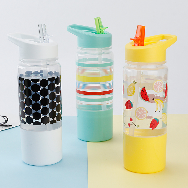 Snack Cup Style Plastic Water Bottle 9688 580ml