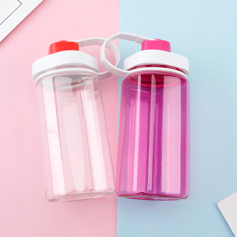 Square Plastic Water Bottle 1806 520ml