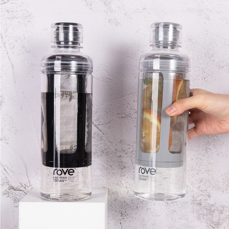 Rotary Switch Fruit Tea Water Bottle 1987 20oz