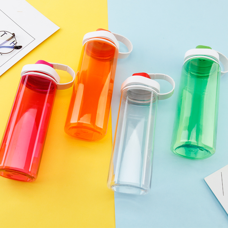 Square Plastic Water Bottle 1802 700ml