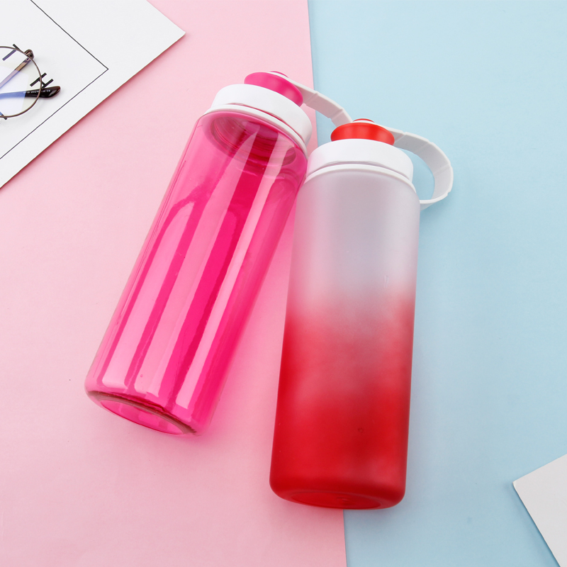 Round Plastic Water Bottle 1803 700ml