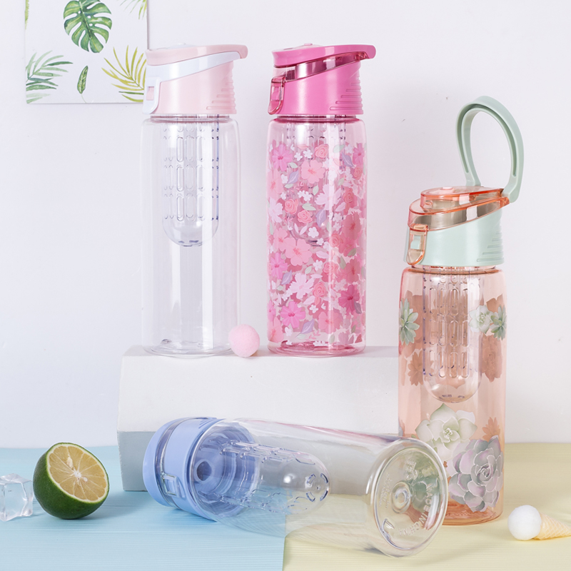 Portable Fruit Tea Water Bottle H2019119 700ml
